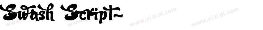 Swash Script字体转换 Swash Script字体转换